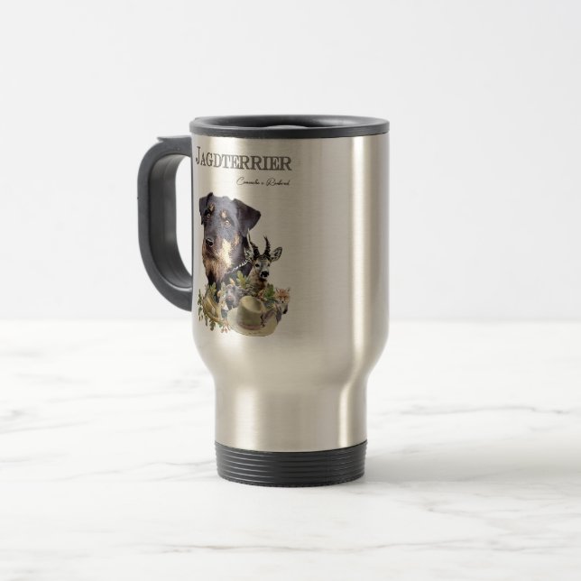 Taza De Viaje Terrier de caza  (Anverso izquierdo)