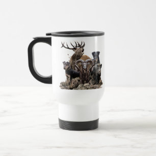 Taza De Viaje Terrier de caza alemán, el Jagdterrier , arte