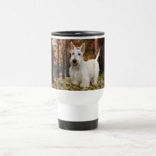 Taza De Viaje Terrier Escocés Wheaten Otoño