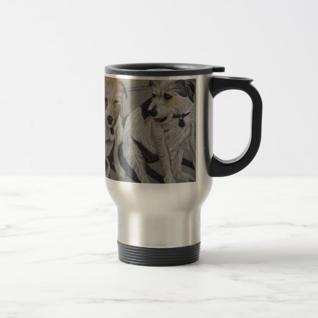 Taza De Viaje Terrieres de Jack Russell (Derecha)
