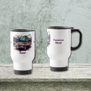 Taza De Viaje Tesoros en ruedas Mug de viajes