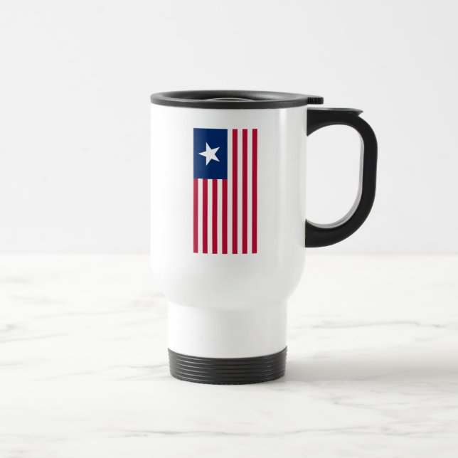 Taza De Viaje Texas, estrella solitaria y franjas (Derecha)