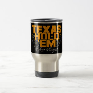 Taza De Viaje Texas Hold'Em Poker