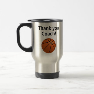 Taza De Viaje Thank you basketball coach