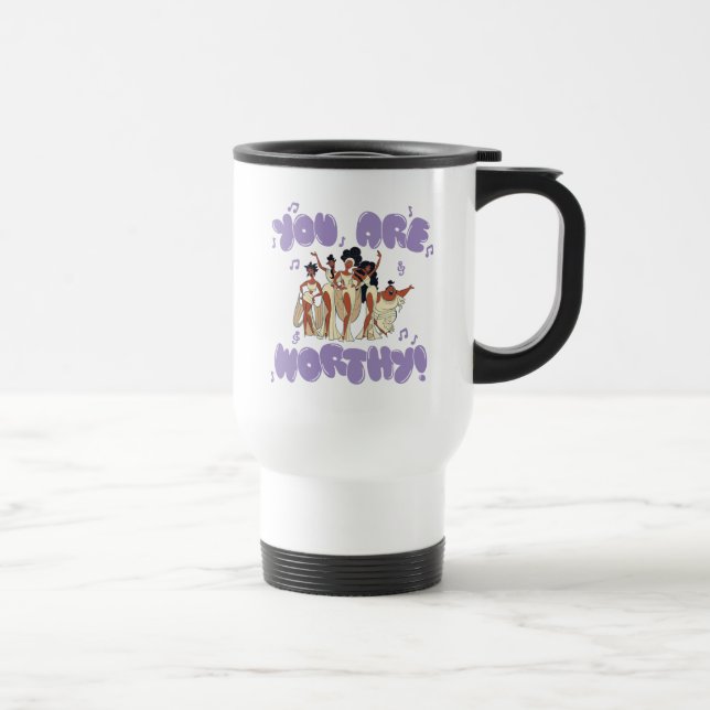 Taza De Viaje The Muses - You Are Worthy Travel Mug (Derecha)