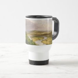 Taza De Viaje Thomas Cole El Oxbow El Río Connecticut