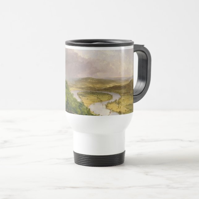 Taza De Viaje Thomas Cole El Oxbow El Río Connecticut (Anverso derecho)