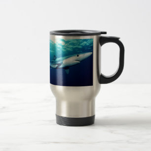 Taza De Viaje Tiburón azul