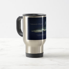 Taza De Viaje Tiburón de arrecife gris