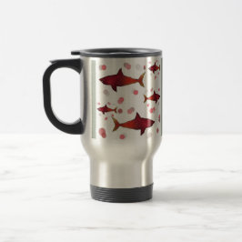 Taza De Viaje Tiburón rojo
