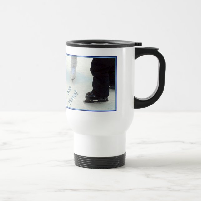 Taza De Viaje 'Tiempo de hielo' Mug de viaje (Derecha)