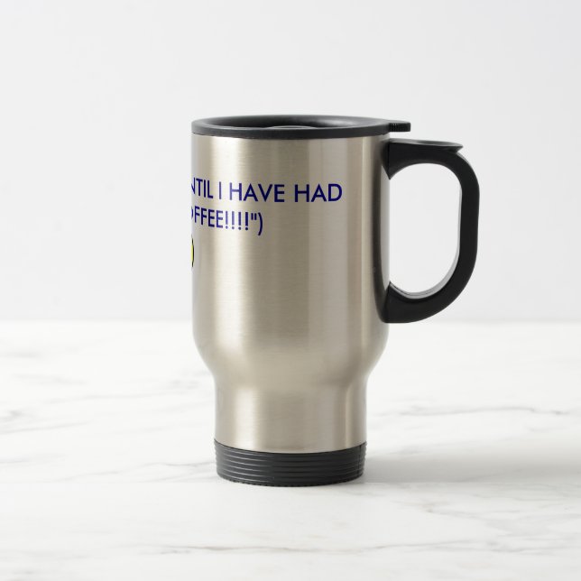 Taza De Viaje ¡Tiempo del café! (Derecha)