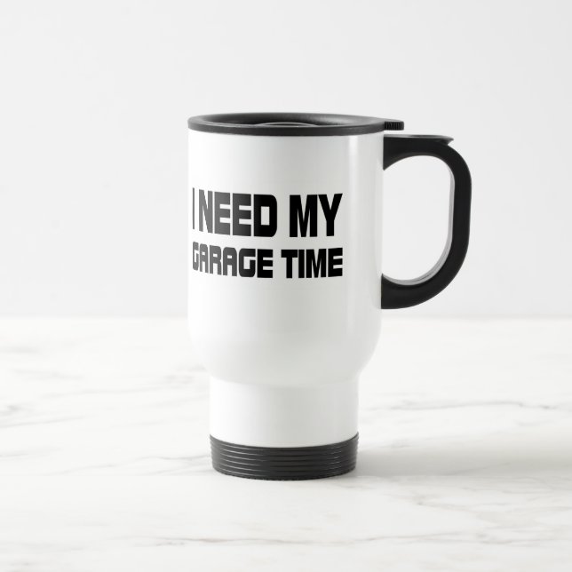 TAZA DE VIAJE TIEMPO DEL GARAJE (Derecha)