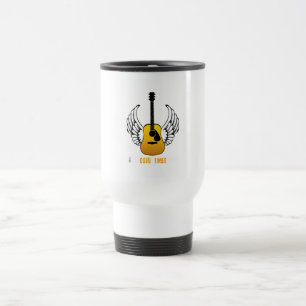 Taza De Viaje Tiempos del lGood de Ange de la guitarra