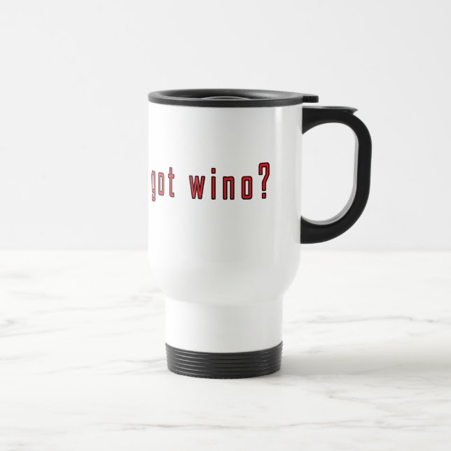 Taza De Viaje ¿tienes a wino? (Derecha)