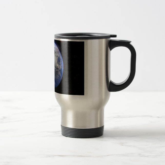 Taza De Viaje Tierra Azul desde el espacio Inspirador (Derecha)