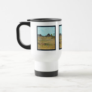 Taza De Viaje Tierras de pradera de Dakota del Sur