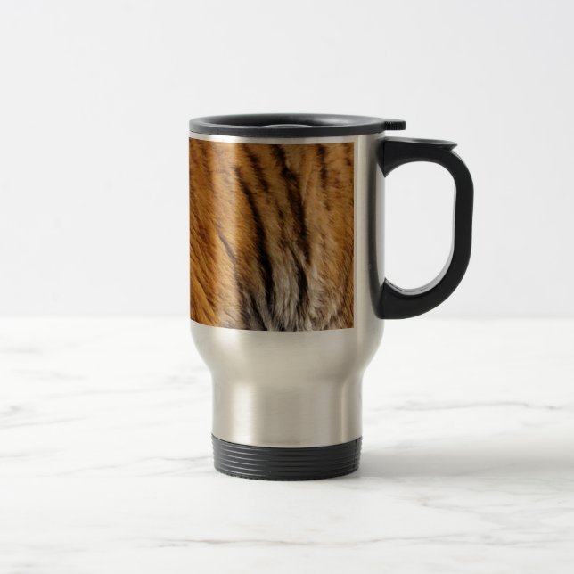 Taza De Viaje Tiger Stripes Big Cat con muestreo fotográfico (Derecha)