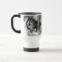 Tigre observado rosa