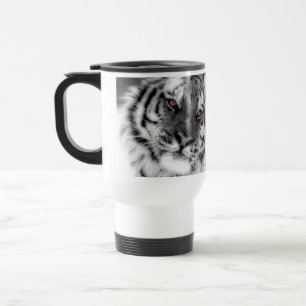 Taza De Viaje Tigre observado rosa