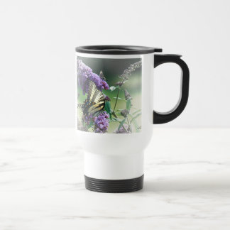 Taza De Viaje Tigre Swallowtail y amigo