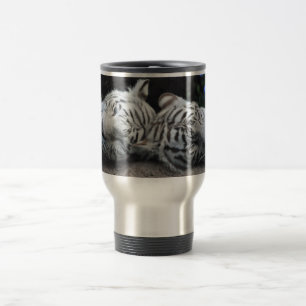 Taza De Viaje Tigres el dormir