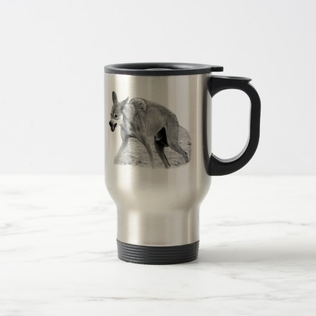 Taza De Viaje Timber Wolf Snarl (Derecha)