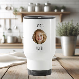 Taza De Viaje Tío personalizado | Mug de viaje fotográfico perso