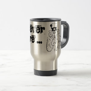 Taza de viaje Tío Sam