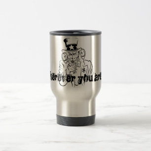 Taza De Viaje Tío Sam