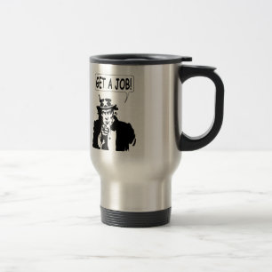 Taza De Viaje Tío Sam Obtén Un Trabajo