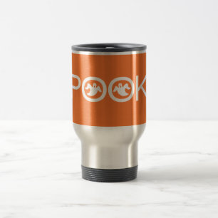 Taza De Viaje Típografía espeluznante Halloween Mug