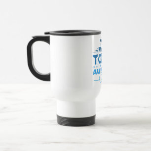 Taza De Viaje Tipografía Retro Haz Hoy Increíble