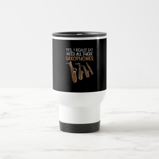 Taza De Viaje Tipos saxofónicos (Centro)