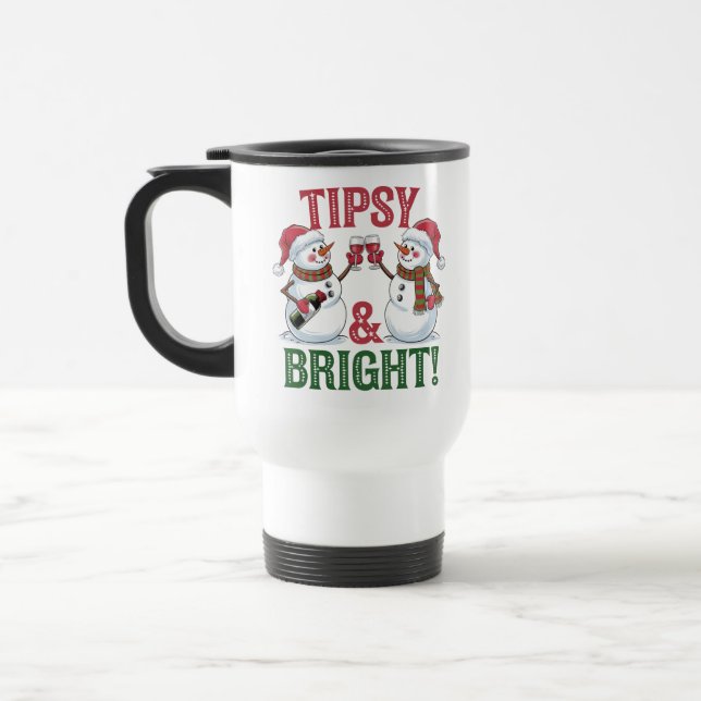 Taza De Viaje Tipsy y Bright (Izquierda)
