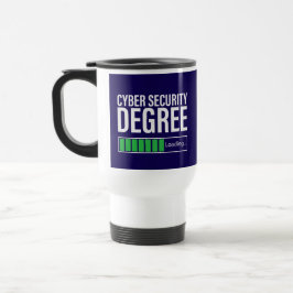 Taza De Viaje Título de Ciberseguridad Cargando, especialista