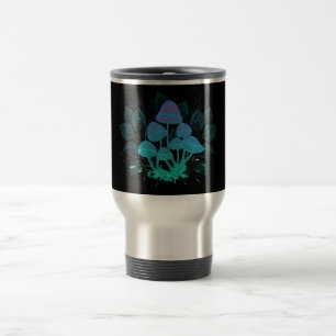 Taza De Viaje Toadstools en Bushes