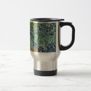 Taza De Viaje Todavía de Van Gogh vida: Florero con los iris