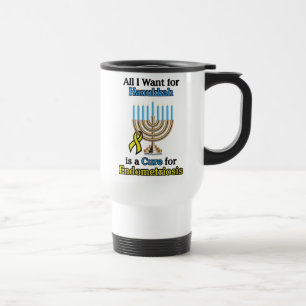 Taza De Viaje Todo Lo Que Quiero Para Hanukkah... Endometriosis