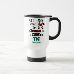 Taza De Viaje Todo lo que quiero para Navidades/Santa...TN