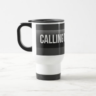 Taza De Viaje "Tomando el control" Profesional médico
