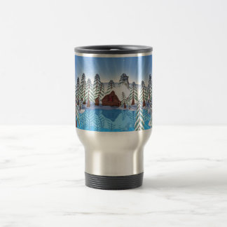 Taza De Viaje Top Of The Hill - Vista del lago
