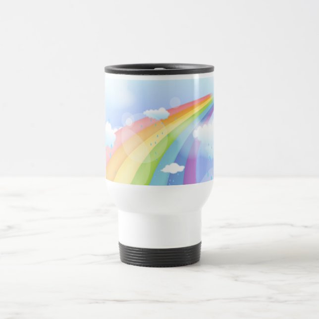 Taza De Viaje Tormenta de arcoíris (Centro)