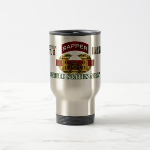 Taza De Viaje Tormenta de desierto del BOMBERO