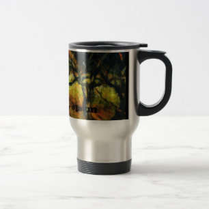 Taza De Viaje Tormenta oscura y misteriosa se acerca