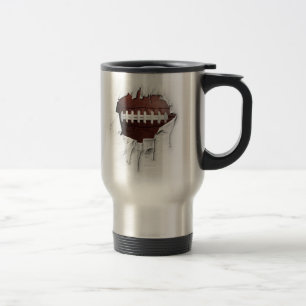 Taza De Viaje Torn Football Travel Mug