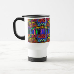 Taza De Viaje Tornillos colorantes abstractos / aplastados / de 