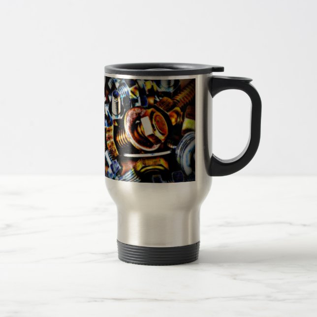 Taza De Viaje Tornillos Pop Art (Derecha)