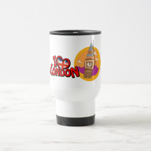 Taza De Viaje Torre del reloj de Westminster Big Ben