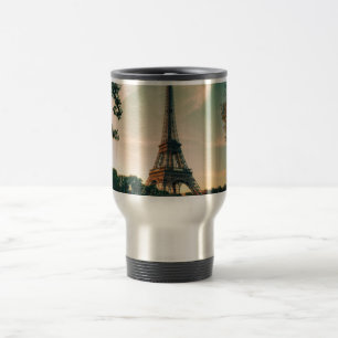 Taza De Viaje Torre Eiffel arrojar almohada
